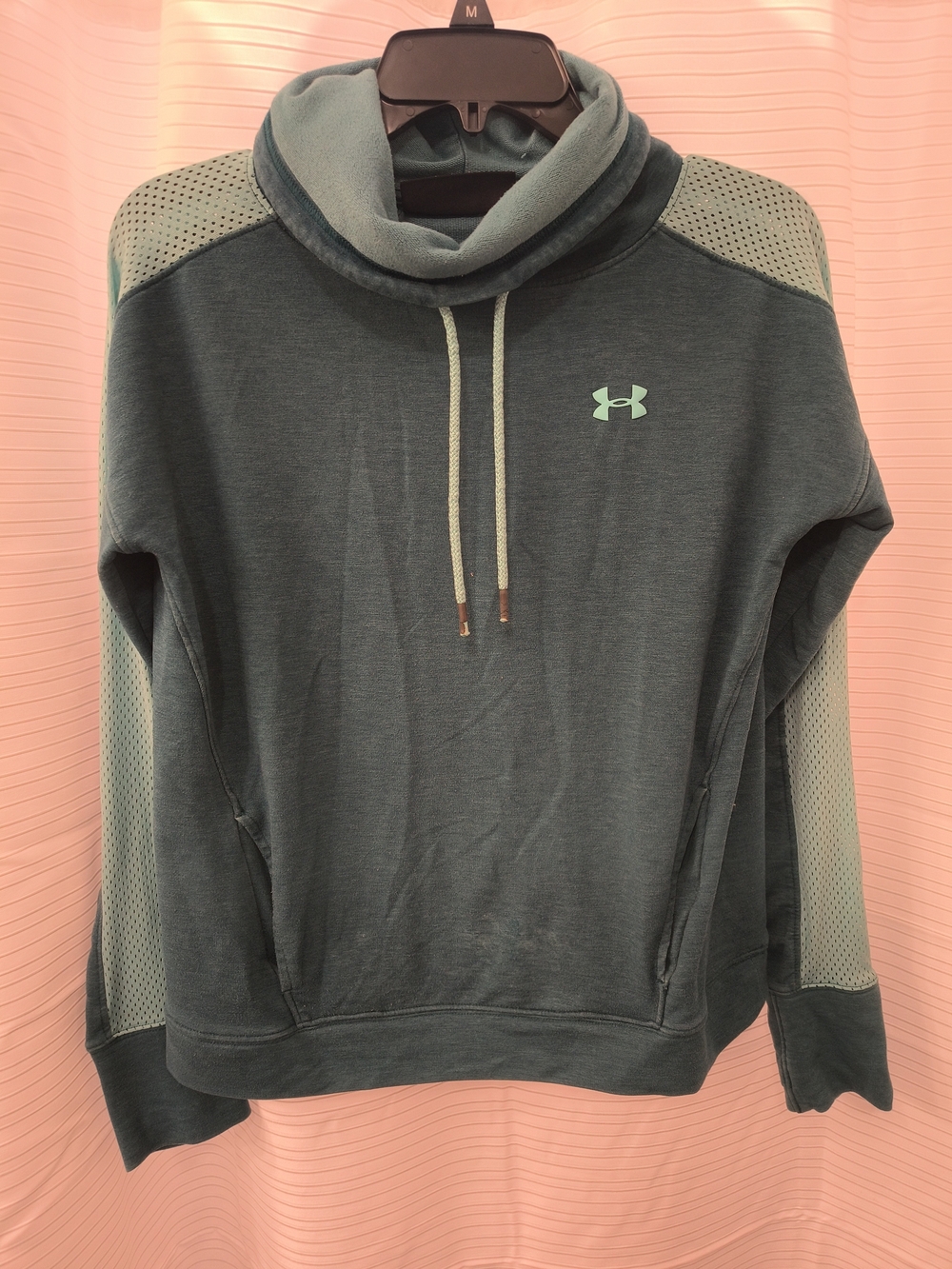 Under Armour Men’s Teal and Light Teal Pullover Hoodie